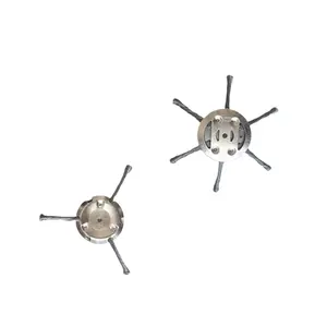 New small lithium battery lawn mower accessories: steel wire mowing head, weeding wheel, mowing head, mowing wheel, weeding tool blade sweeper simple convenient fast