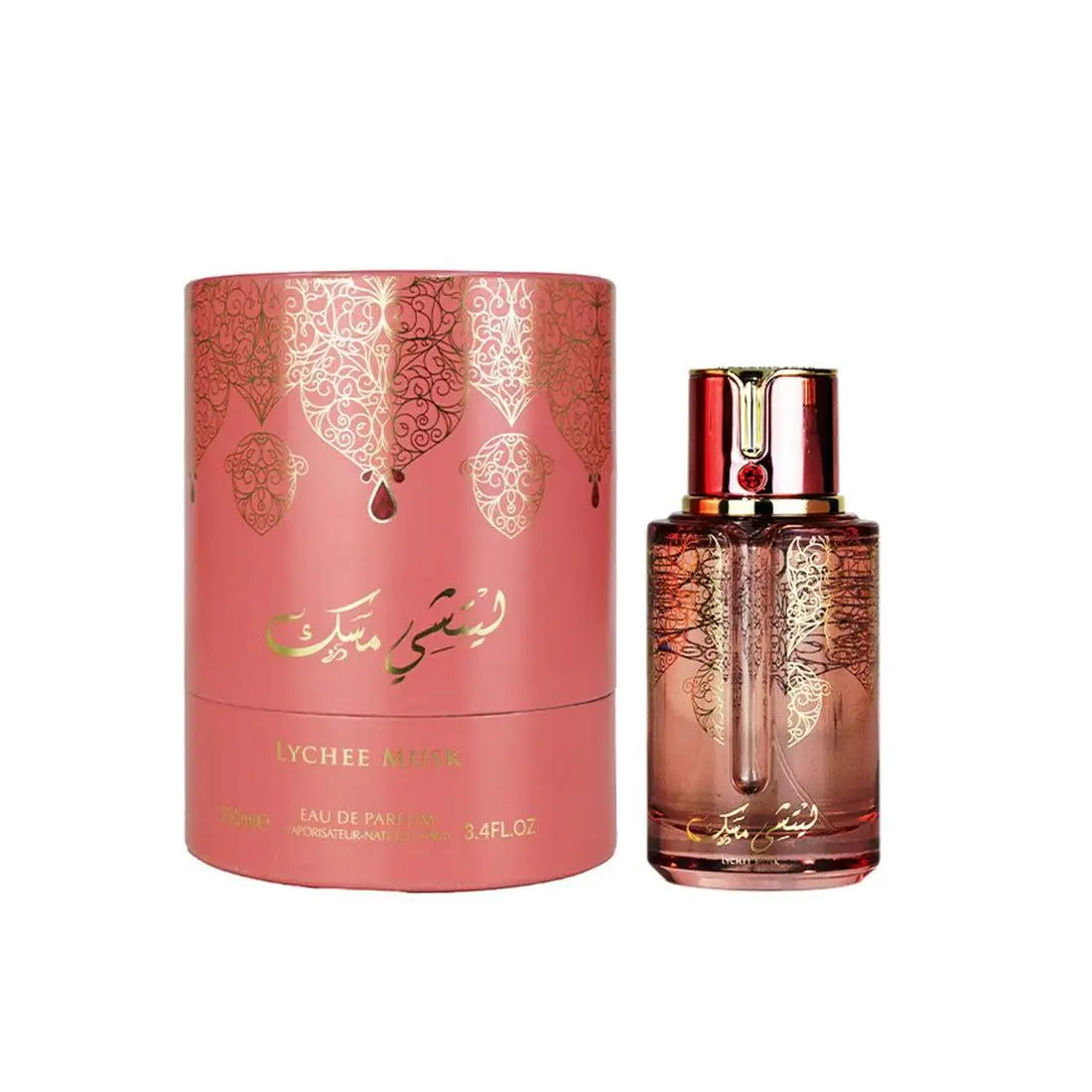 Arabiyat Prestige Lychee Musk Unisex EDP Spray, 100ML (3.4oz) - Aromatic Floral, Bright Fruity, Floral Amber Captivating Fragrance