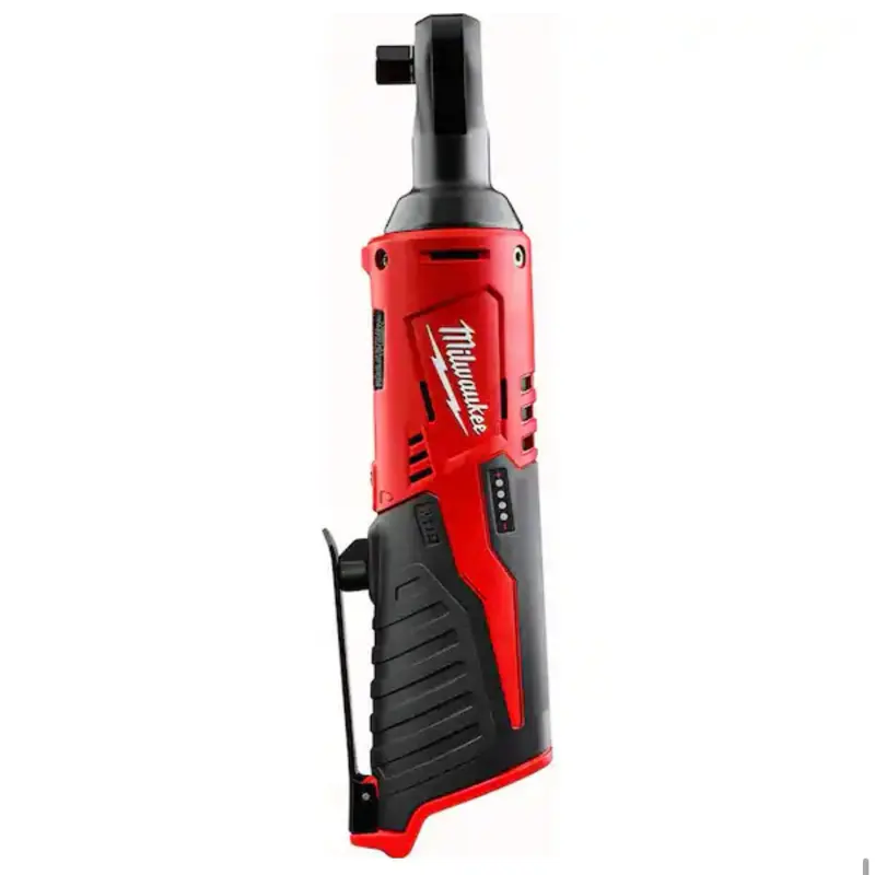 Milwaukee M12 12V Lithium-Ion Cordless 3/8 in. Drive Ratchet - Reliable Performance, Versatile Automotive Repair Tool (Tool-Only, No Battery Included)