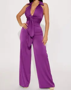 She’s All That Satin Jumpsuit 🏖️✈️❤️