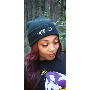 AOK  Black Beanie