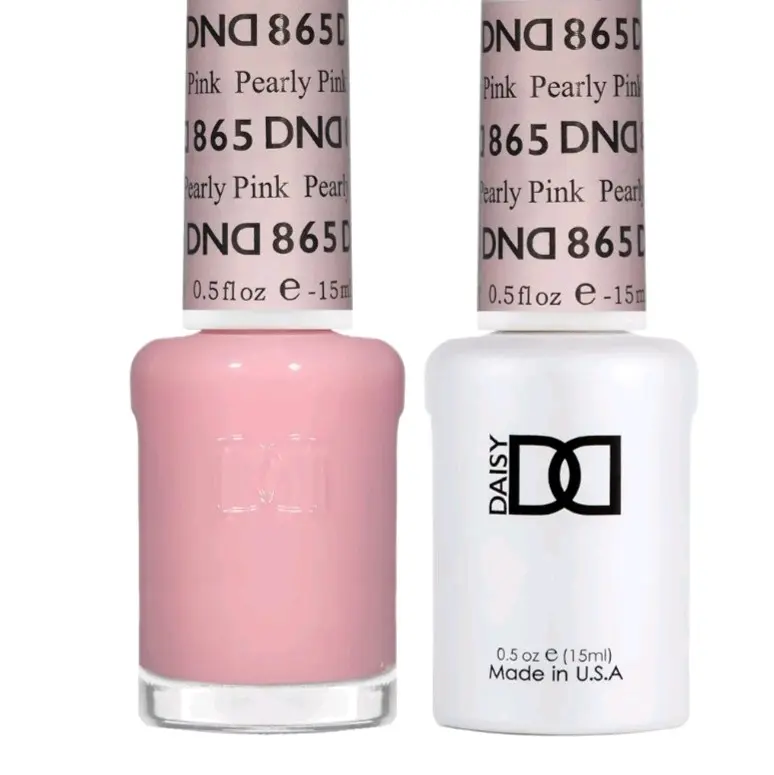 Daisy DND 865 Pearly Pink  Duo Gel Polish, Regular Nail Polish Nail Care Nail Art Manicure