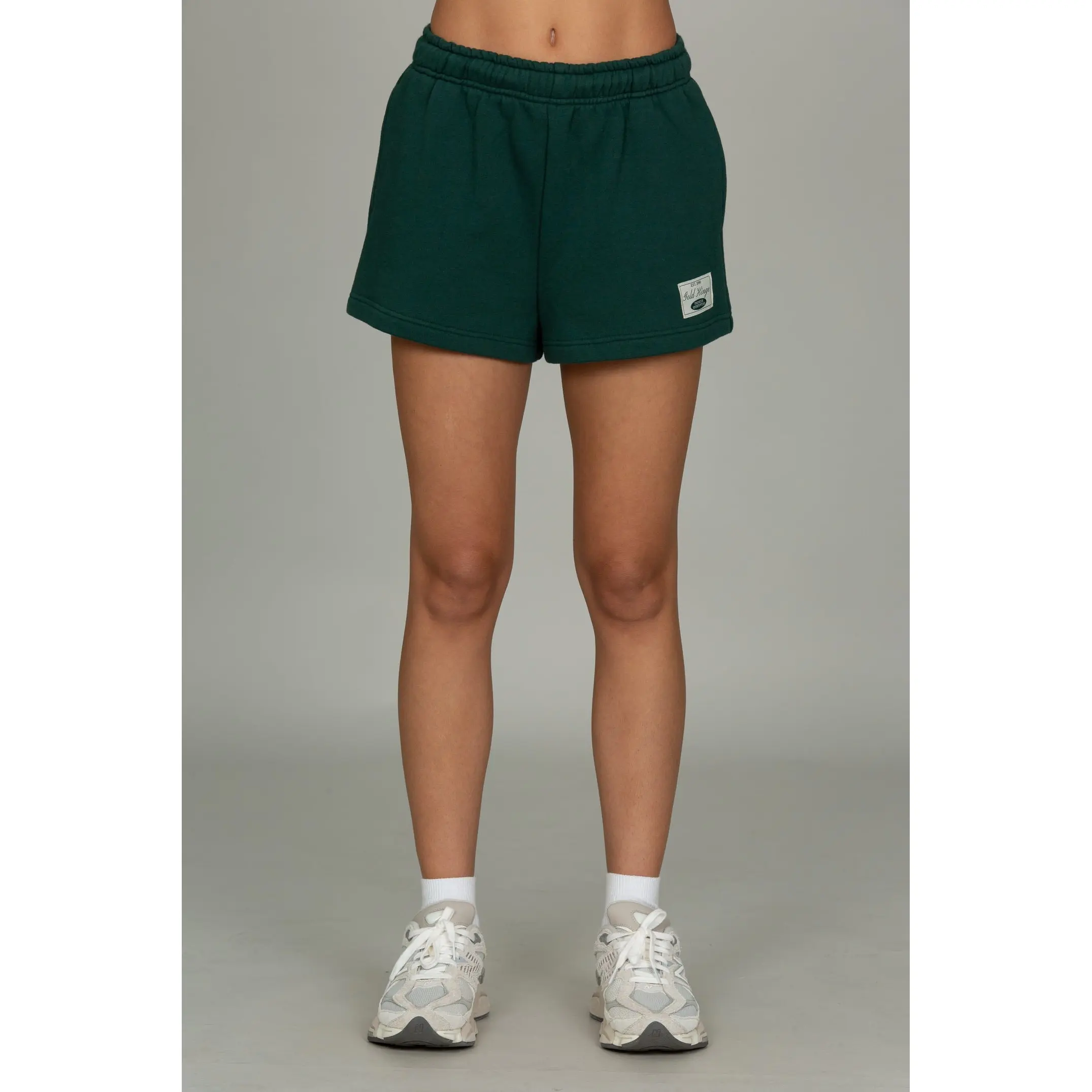 Hunter Green Loose Sweat Short