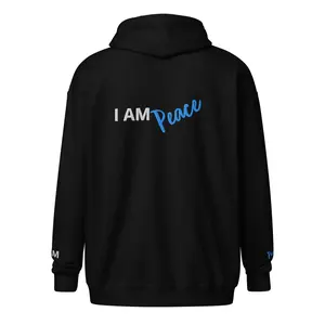 I AM PEACE Sacred Stitch EMBROIDERED Hoodie