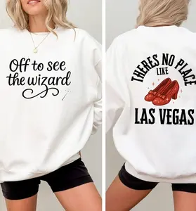 [Sale off up to 50%] Off to see the Wizard sweatshirt, Las Vegas Wizard of Oz Inspired Sweatshirt, streetwear graphic tee