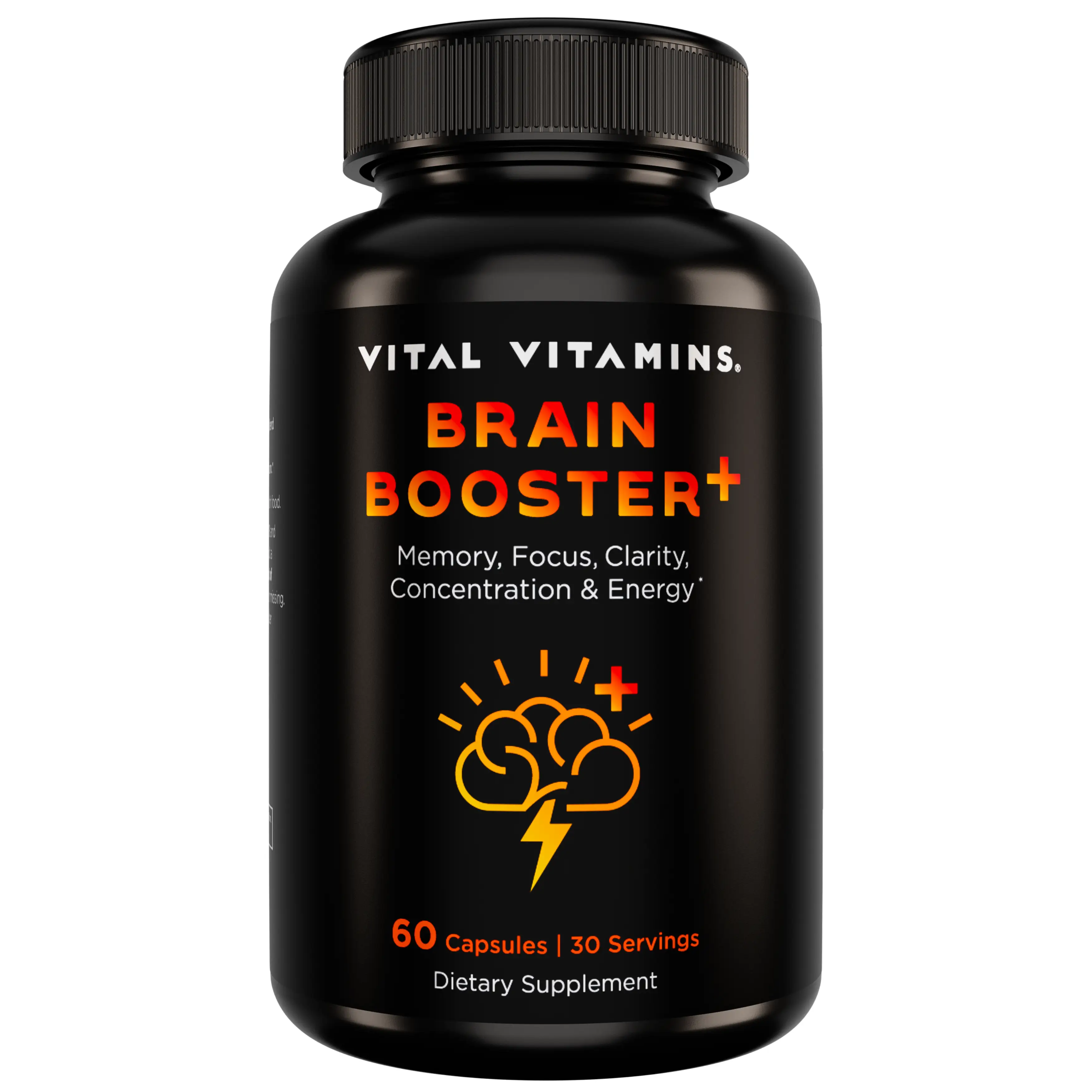 Brain Booster Plus | Memory, Focus & Clarity | Lion’s Mane Mushroom, Neuro Energ...