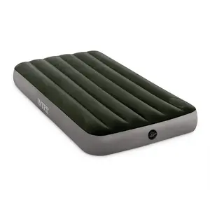 Intex Dura-Beam Standard Series Downy Airbed with Built-In Foot Pump