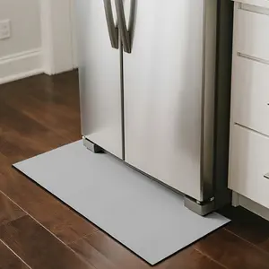 Reversible Absorbent Mat for Refrigerator & Washing Machine Bottoms Protection,  Moisture Proof Durable Non-slip Pad for Home Appliances, Easy Clean Accessory