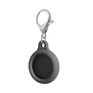 Silicone AirTag Protective Case | Portable Keychain Design | Anti-Lost Tracker Cover for Pets, Children & Keys