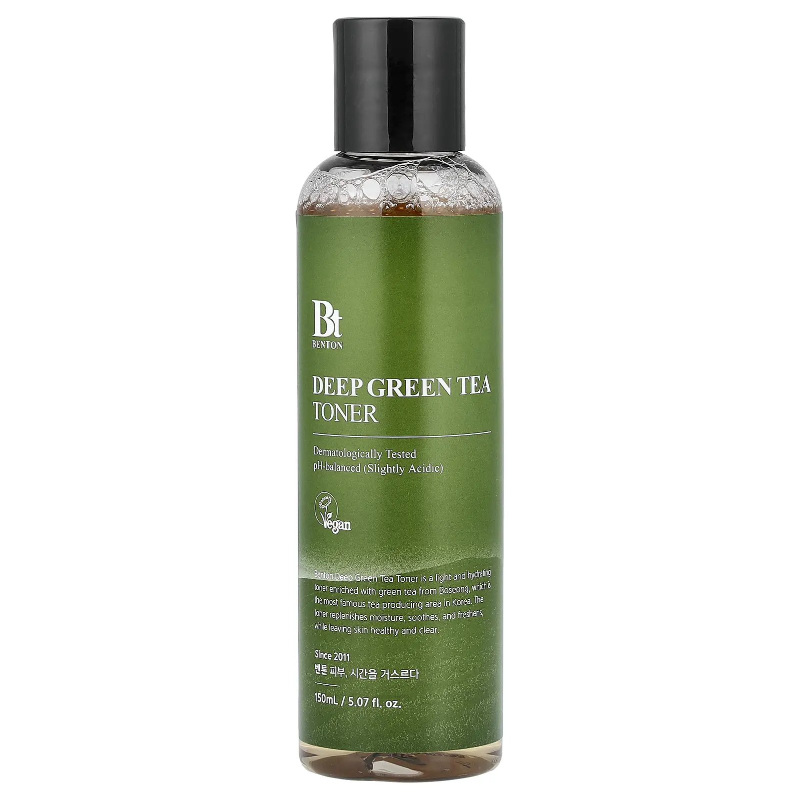 Benton Deep Green Tea Toner, 5.07 fl oz (150 ml)