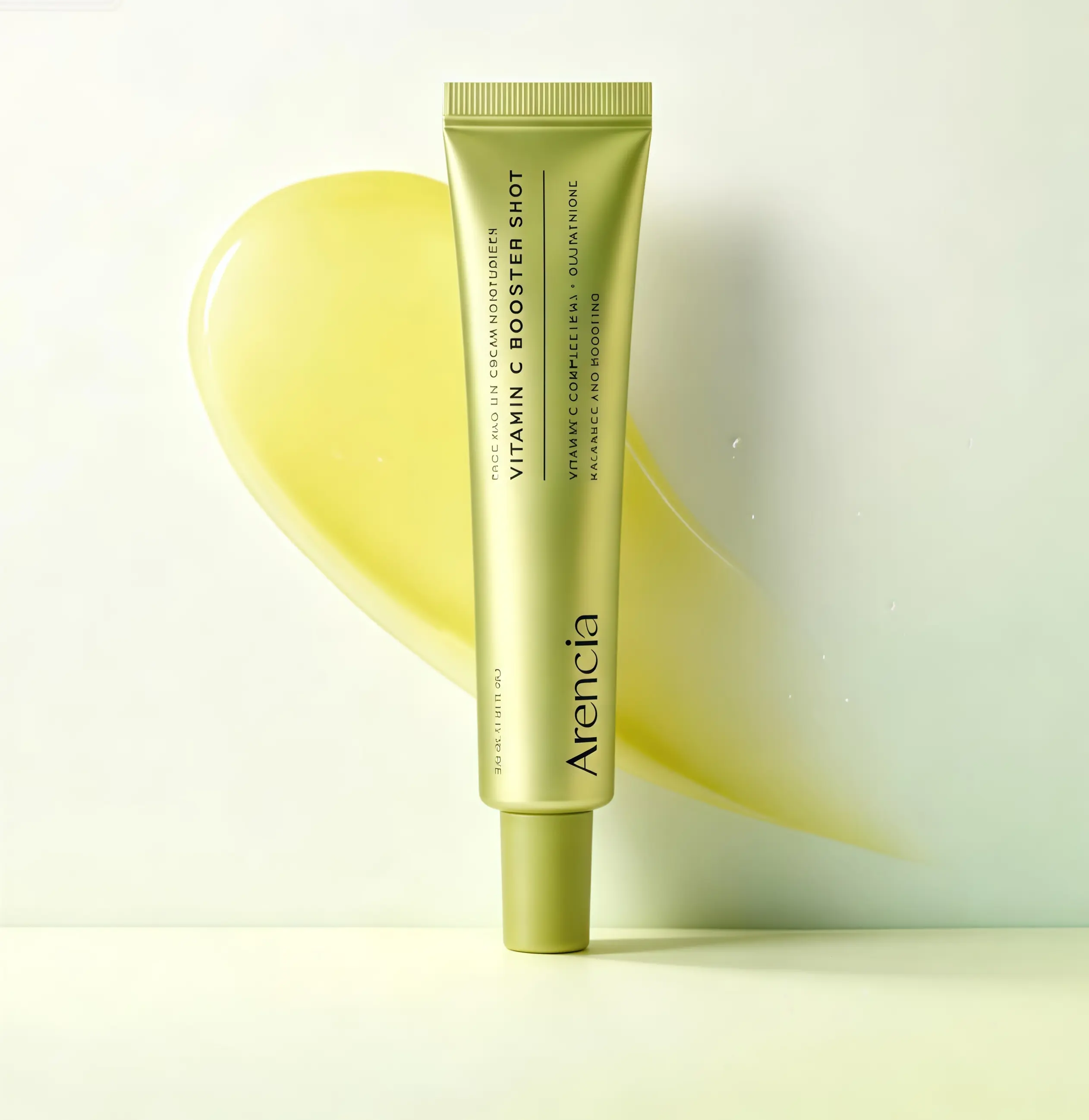 Arencia Vitamin C Booster Shot Serum with Glutathione, Niacinamide and Vitamin E for Dark Spot Care, Fine Lines & Wrinkles, Glass Skin, Korean Skincare 30ml/1.01 fl.oz