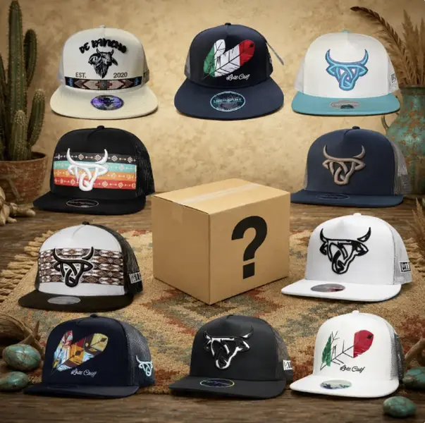 [BEST 2026] One Hat Box Sent, Vintage Retro Western Hat, Koda White/Brown Flat, Feather Arrow Flat Negra Hat, De Rancho Tribal Bull Cream, Trible Flatbill Hat, Hervey Flat, Mexican Tribe White Mesh Back Hat