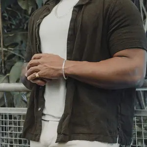 Silver Tiger Eye Bracelet