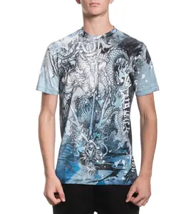 Affliction Men's T-shirt Hirosaki Steel