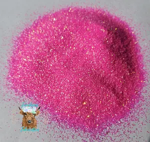 "Watermelon Crawl" / Ultrafine Pink Glitter