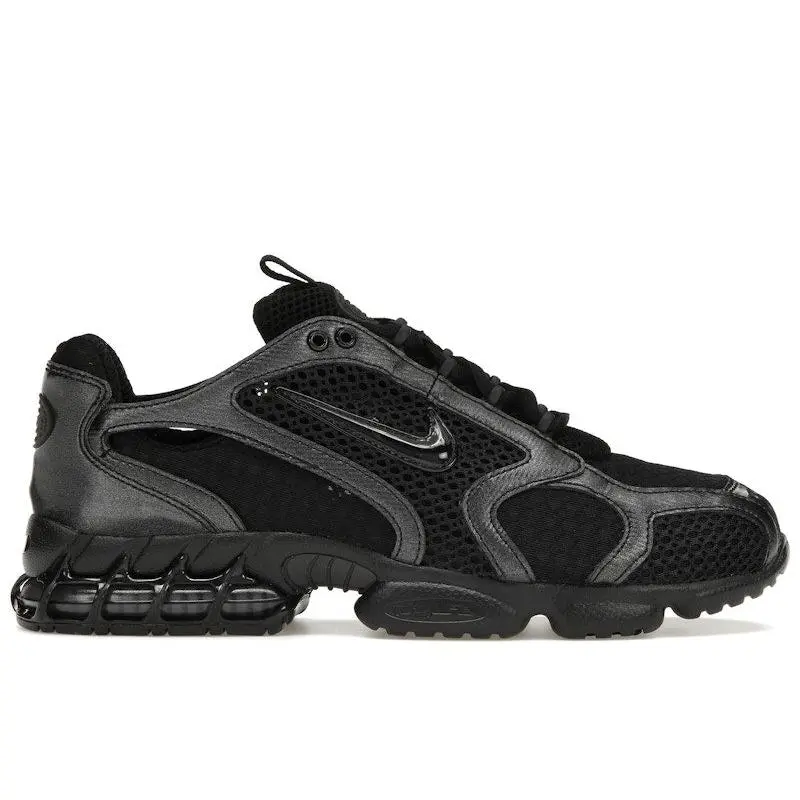 Nike Men's Air Zoom Spiridon Cage 2 Triple Black Running Shoes, from StockX