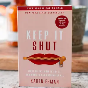 Keep It Shut: What to Say, How to Say It, and When to Say Nothing at All (Updated and Expanded, Including a Bonus 10-Day Devotional)