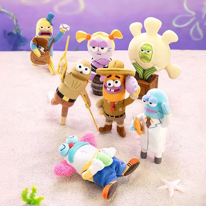 POP MART Bikini Bottom Buddies V2 Whimsical Plush Series Blind Box