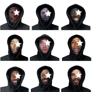 Party Prank Mesh Mask Fun Personalized Printed Headgear Lightweight Breathable Comfort for Festive Events