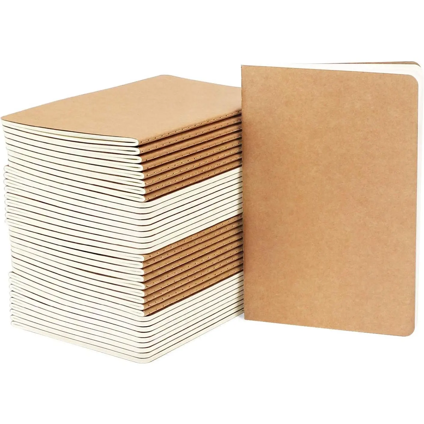 Lined Notebook, 36 count A5 5.5" x 8.3" 60 Pages Soft Cover Travel Journal Set, Travel Notebook Journal, Drawing Notebook Notepad Sketchbook, Students Office Subject Diary Writing Notebooks
