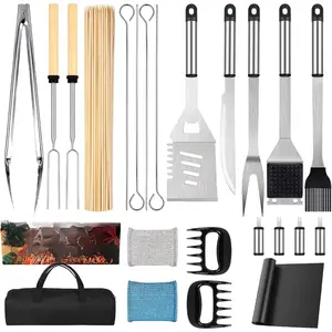 122PCS Men'S BBQ Gift, Father'S Day, Christmas, BBQ Set BBQ Grill Outdoor BBQ Blackstone NONE