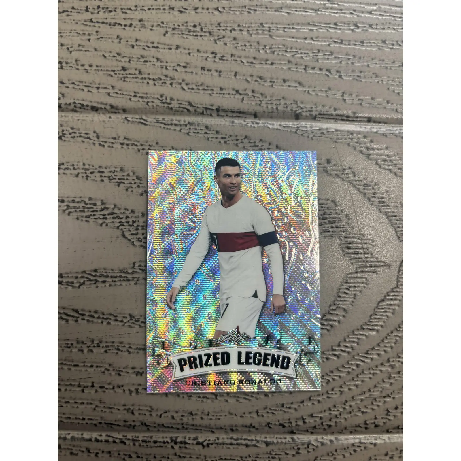 Cristiano Ronaldo 2023 Leaf Prized Legend Metal /25 RC Portugal
