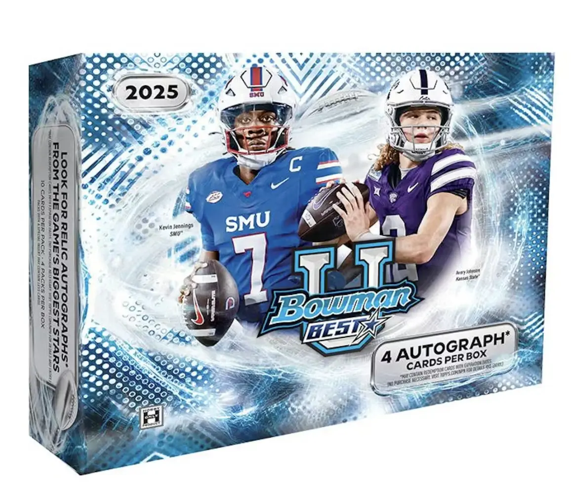 *NEW* 2025 Bowman University Best Football Hobby Box/Pack