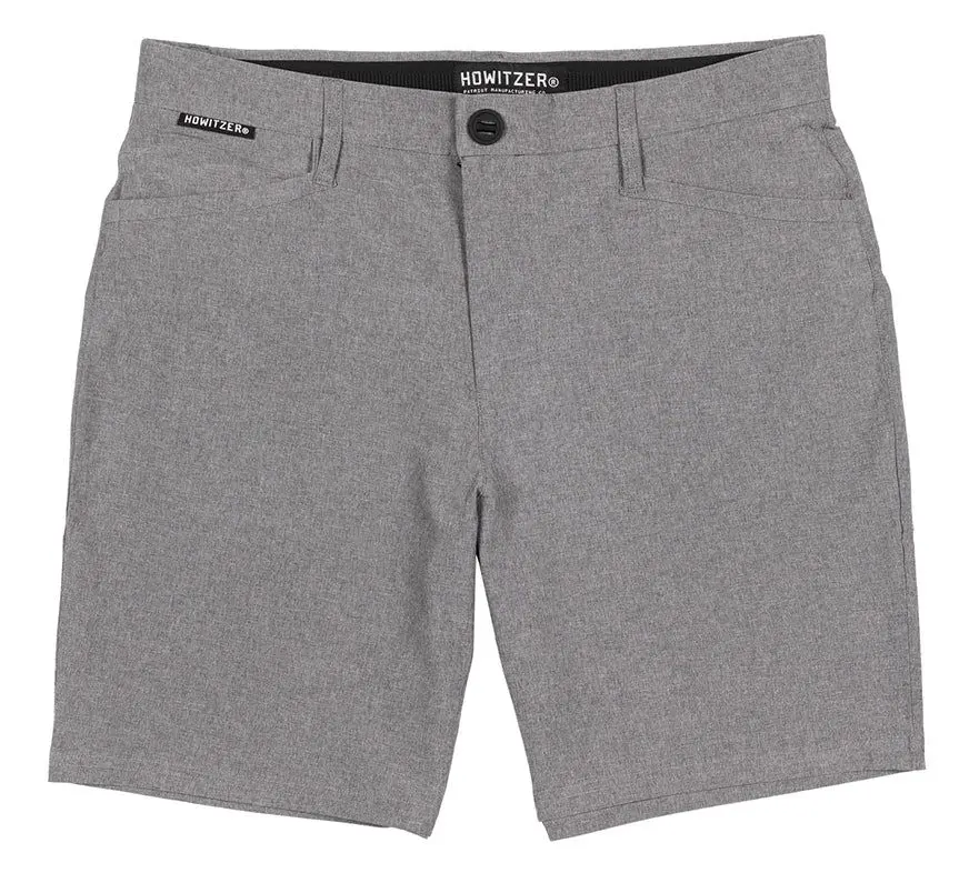 Howitzer Men's Viper Casual Walk Shorts | Lightweight, Breathable Polyester Blend with 4-Pocket Design, Menswear, Clothes, Polyester Fits, Mid Waist, 4 Pockets, Recycled Poly, 8% Elastane, All Seasons, Machine Washable, Deep Pocket Men's Shorts