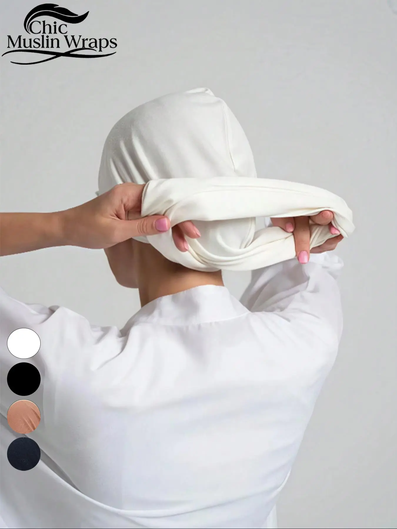 Women's Solid Color Square Scarf Headscarf, Fashionable and Comfortable Design, Breathable Small Hat, Perfect for Daily Use or Gifts