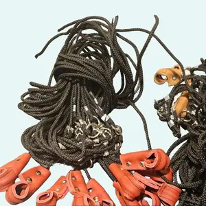 12 Tie Cords Calzas Poultry Botanas Chicken Gallos 5 Feet Long for Temporary Use Made in Mexico Reliable Solution