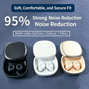 Sleep Wireless Earbuds, Noise Cancelling Bluetooth Headphones for Side Sleepers, Ultra-Comfortable Invisible Sleep Earphones with Long Battery Life, Perfect for Snoring, Insomnia, Work, Study, and Travel