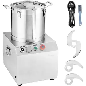 VEVOR Food Processor Vegetable Chopper, 6.3 Quart Food - Grade Kitchen Chopper, Includes 2 Spare Stainless Steel S - Curve Blades, Commercial Food Processor for Chopping Vegetable, Fruit, Peanut MeatVEVOR Super Brand Day