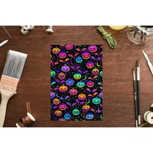 Halloween Transfers Scary Trippy Polymer Clay Transfer Paper