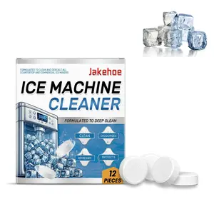 Ice Maker Cleaner 12Pack/24Pack Tablets - Household Kitchen Appliance Cleaner for Sparkling Ice, Kitchen Accessories, Cleaning for Home Use