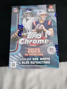 2025 Topps Chrome Football Value Box