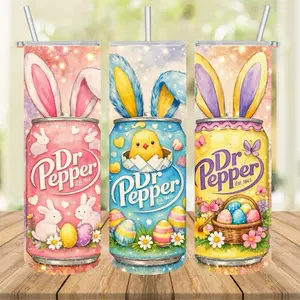 Bunny Easter Soda 20oz Tumbler