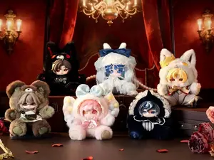 ANTOO V2 Echoes of Wonderland Series Plushies Blind Box  | 6+1 Hidden | Plush Collectible, Sealed Hobby Box, Mystery Element