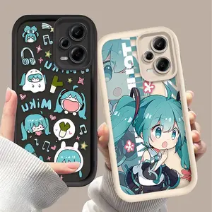 H-Hatsunes Lovely M-Miku Phone case For iPhone 17 Air 16 15 14 13 12 11 Pro Max Plus  - Top Fan's Phone Case Cover as Perfect Gift Get Ready for Halloween