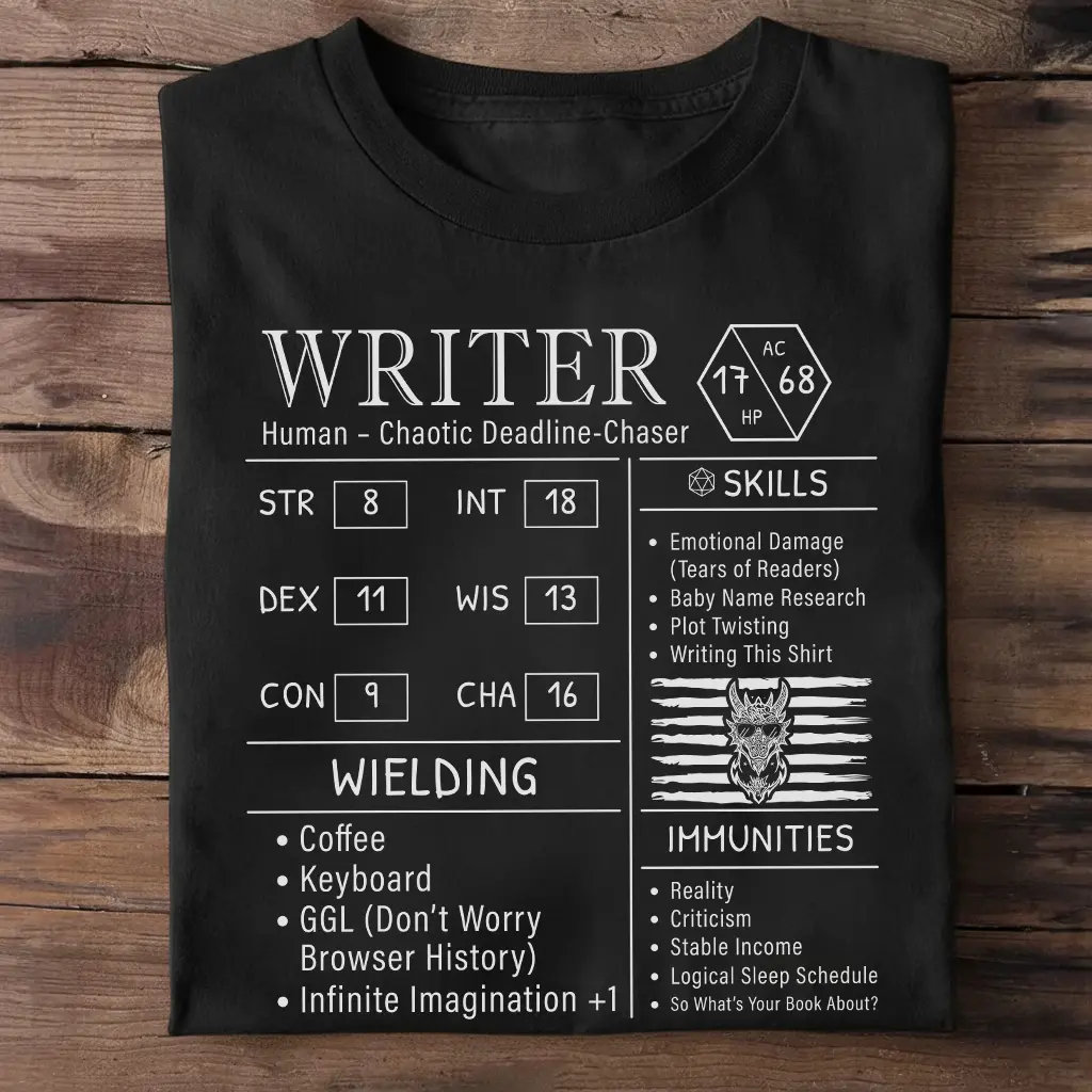 Writer Stats New Classic Unisex T-Shirt