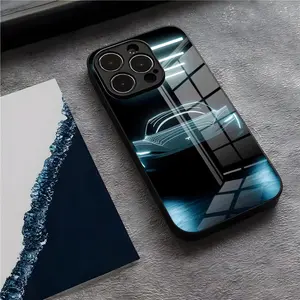 Tesla Phone Case for iPhone 17 Pro Max 15 Pro 16 14 Plus 12 13 Mini 11 Pro Shockproof Glass cover