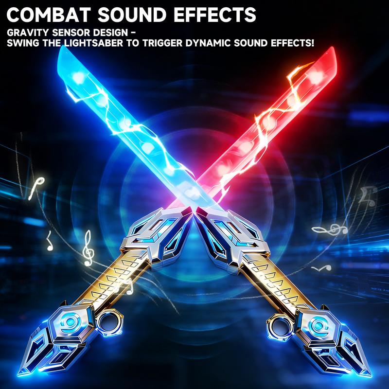 Light Up Saber for Kids Retractable LED Flash Sword with 6 Color Effects Sound Effects 360° Rotating Handle Extendable Toy Sword Ideal Gift for Boys Girls Light Up Saber for Kids Retractable LED Flash Sword with 6 Color Effects Sound Effects 360° Rotating Handle Extendable Toy Sword Ideal Gift for Boys Girls
