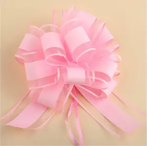 6 Inch Large Pull Bows Gift Wrapping Ribbon Bows for Christmas, Wedding, Valentine'S Day (Pink) Motroce