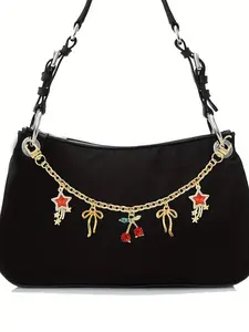 Delicate bows paired with colorful designs, tassels, and decorative patterns and colors such as stars and cherries. It can be used as a practical keychain, a stylish keychain. A variety of styles are available to meet the decorative needs of preferences.
