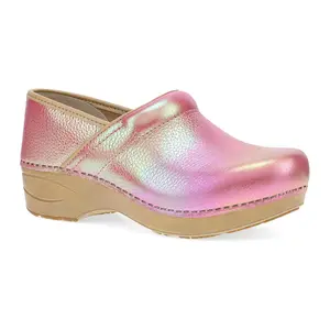 Dansko XP 2.0 Pink Iridescent Leather Womens