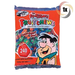 Alberts Flintstones/Popeyes Assorted Fruit Chews Candy 240 pcs Kids Candy