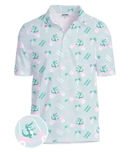 Men's Golf Cart Gator Golf Polo Men's Golf Cart Gator Golf Polo