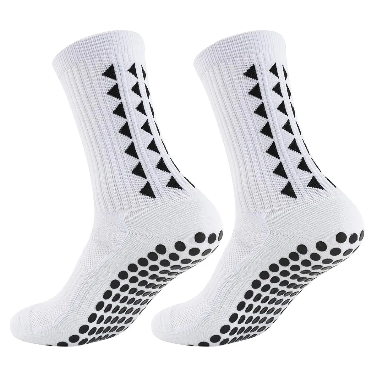 Non-slip Football Socks, 1 Pair Breathable Football Socks, Professional Football Socks for Men & Women, Sports Socks for Football Training Competition