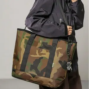 Camouflage Nylon Handbag - Large Capacity, Durable, with Adjustable Shoulder Strap | Casual outdoor shoulder bag and crossbody bag