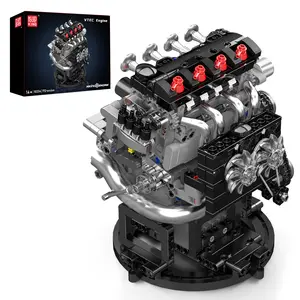 Mould King 10234 VTEC Engine Motor That Runs Building Block Toy Construction 772 Pieces