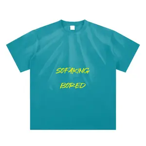 Hand-Scrunched Sunfade Sofa King Bored T-Shirt